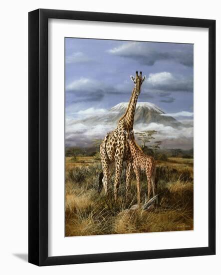 Kilimanjaro Pair-Trevor V. Swanson-Framed Giclee Print