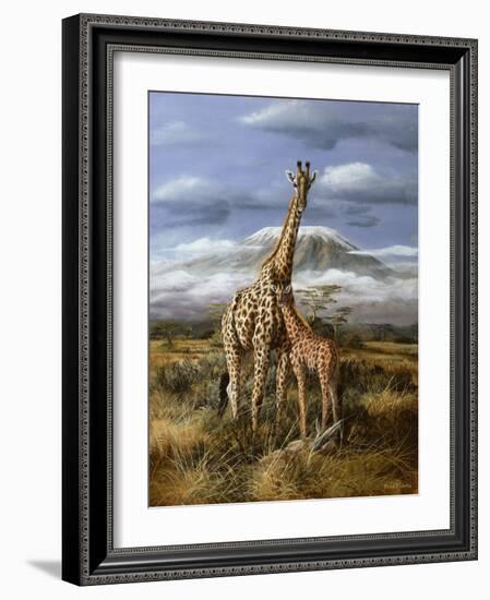 Kilimanjaro Pair-Trevor V. Swanson-Framed Giclee Print