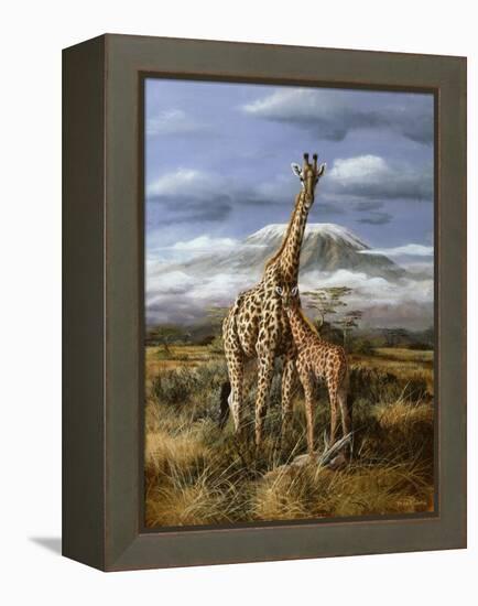 Kilimanjaro Pair-Trevor V. Swanson-Framed Premier Image Canvas