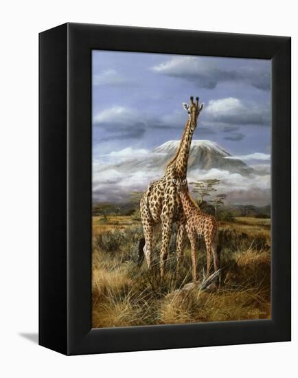 Kilimanjaro Pair-Trevor V. Swanson-Framed Premier Image Canvas