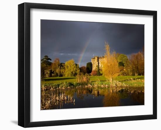 Kilkea Castle Hotel, Built 1180 by Hugh De Lacey, Kilkea, Co Kildare, Ireland-null-Framed Photographic Print