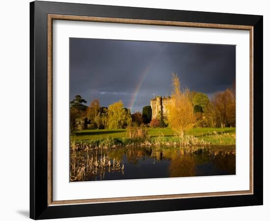 Kilkea Castle Hotel, Built 1180 by Hugh De Lacey, Kilkea, Co Kildare, Ireland-null-Framed Photographic Print