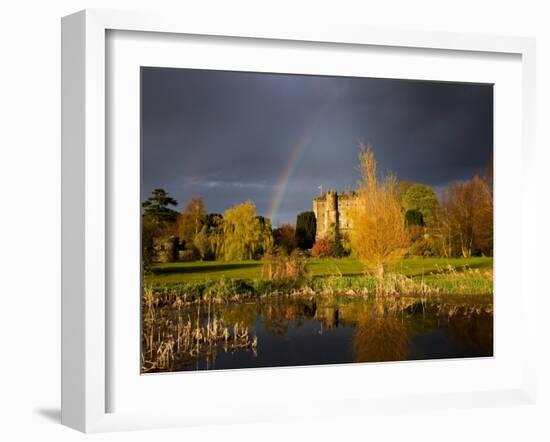 Kilkea Castle Hotel, Built 1180 by Hugh De Lacey, Kilkea, Co Kildare, Ireland-null-Framed Photographic Print