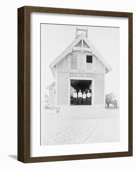 Kill Devil Hills Lifesaving Station-null-Framed Photographic Print