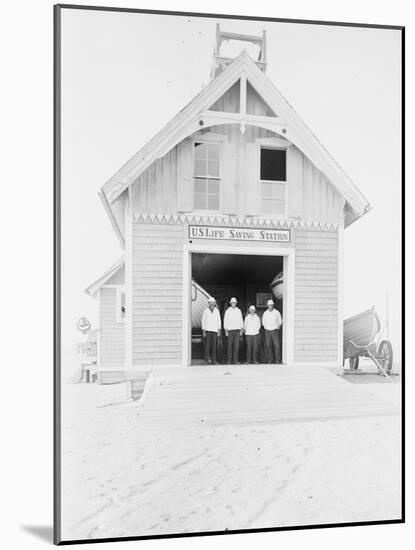 Kill Devil Hills Lifesaving Station-null-Mounted Photographic Print