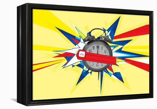 Kill The Clock Annimo-null-Framed Stretched Canvas