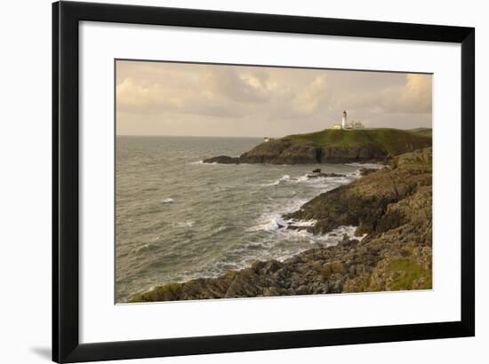 Killantringall Lighthouse, Near Portpatrick, Rhins of Galloway, Dumfries and Galloway, Scotland, UK-Gary Cook-Framed Photographic Print