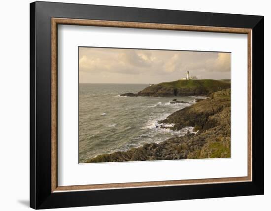 Killantringall Lighthouse, Near Portpatrick, Rhins of Galloway, Dumfries and Galloway, Scotland, UK-Gary Cook-Framed Photographic Print