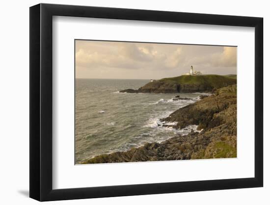 Killantringall Lighthouse, Near Portpatrick, Rhins of Galloway, Dumfries and Galloway, Scotland, UK-Gary Cook-Framed Photographic Print