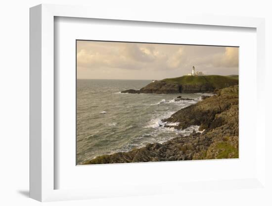Killantringall Lighthouse, Near Portpatrick, Rhins of Galloway, Dumfries and Galloway, Scotland, UK-Gary Cook-Framed Photographic Print