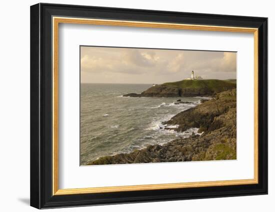 Killantringall Lighthouse, Near Portpatrick, Rhins of Galloway, Dumfries and Galloway, Scotland, UK-Gary Cook-Framed Photographic Print