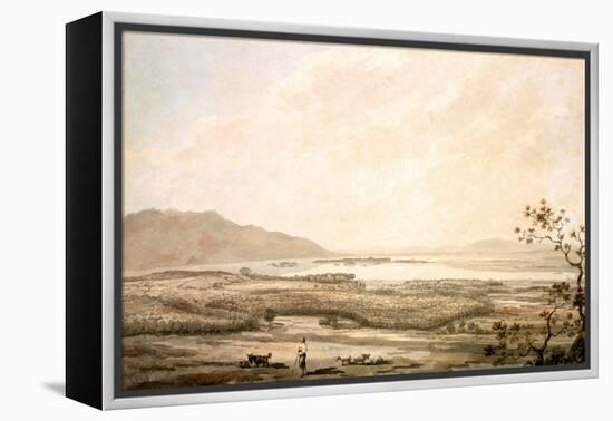 Killarney from the Hills Above Muckross-William Pars-Framed Premier Image Canvas