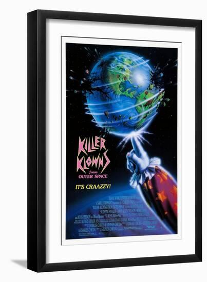 KILLER KLOWNS FROM OUTER SPACE [1988], directed by STEPHEN CHIODO.-null-Framed Giclee Print