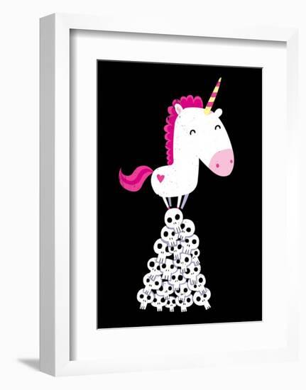 Killer Unicorn-Michael Buxton-Framed Art Print
