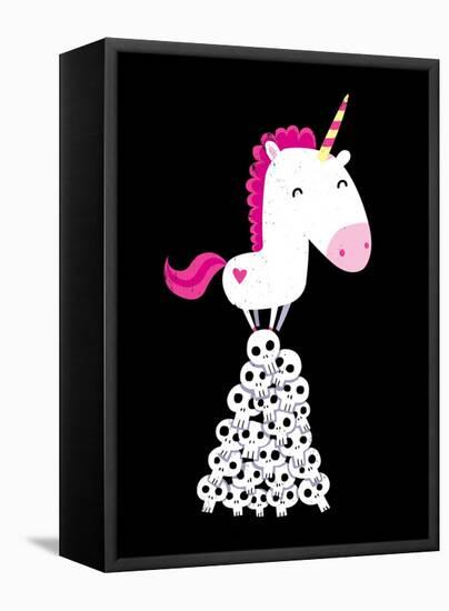 Killer Unicorn-Michael Buxton-Framed Stretched Canvas