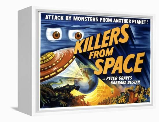 Killers From Space, 1954-null-Framed Stretched Canvas