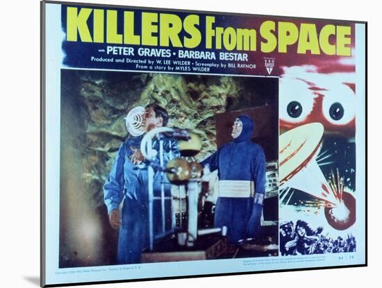 Killers from Space, 1954-null-Mounted Art Print