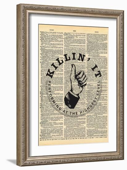 Killin' It-null-Framed Premium Giclee Print