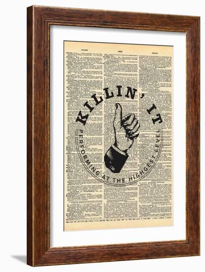 Killin' It-null-Framed Art Print