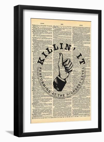 Killin' It-null-Framed Art Print