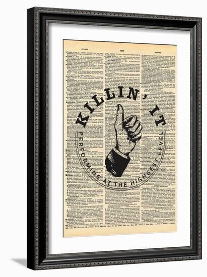 Killin' It-null-Framed Art Print