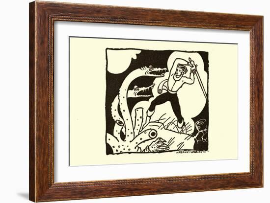 Killing The Hydra-Frank Dobias-Framed Art Print