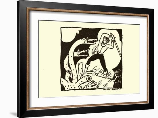 Killing The Hydra-Frank Dobias-Framed Art Print