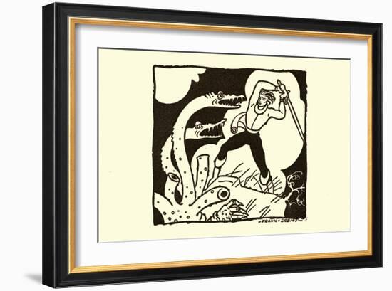 Killing The Hydra-Frank Dobias-Framed Art Print