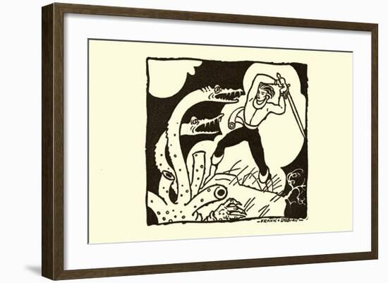 Killing The Hydra-Frank Dobias-Framed Art Print