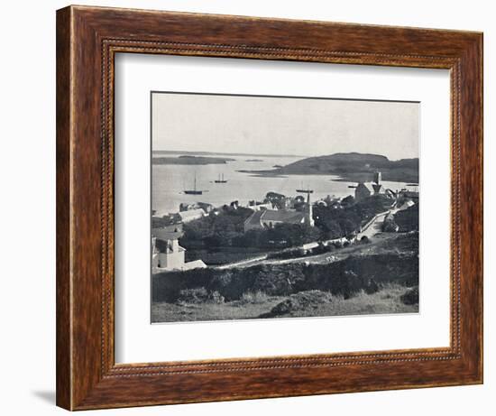 'Killybegs - Looking Over the Village and the Bay', 1895-Unknown-Framed Photographic Print