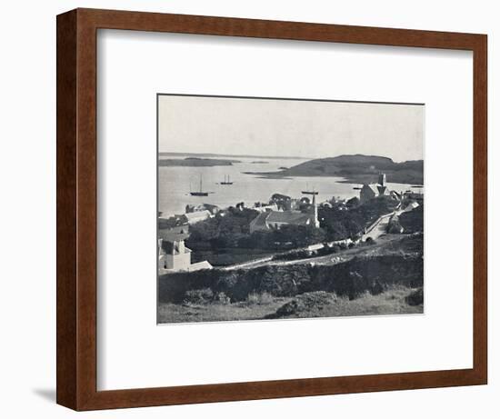 'Killybegs - Looking Over the Village and the Bay', 1895-Unknown-Framed Photographic Print
