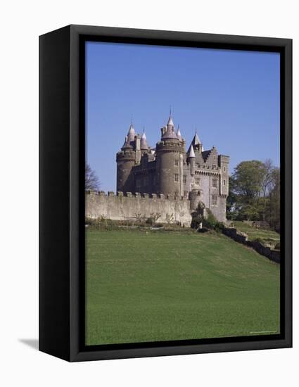 Killyleagh Castle Dating from the 17th Century, County Down, Northern Ireland-Michael Jenner-Framed Premier Image Canvas