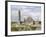 Kilmacdaugh Churches and Round Tower, Near Gort, County Galway, Connacht, Republic of Ireland-Gary Cook-Framed Photographic Print