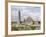 Kilmacdaugh Churches and Round Tower, Near Gort, County Galway, Connacht, Republic of Ireland-Gary Cook-Framed Photographic Print