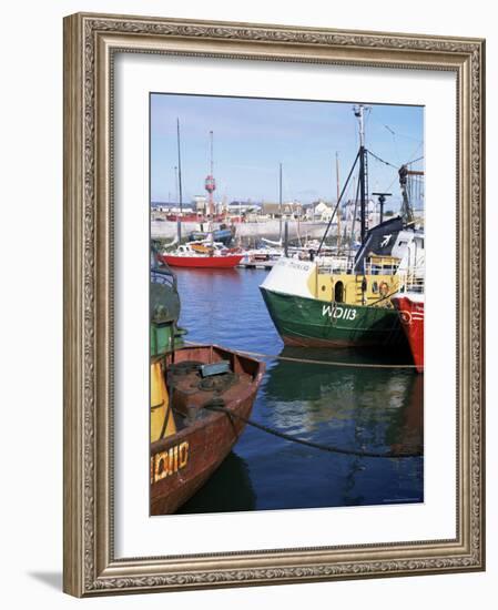 Kilmore Quay, Near Rosslare, County Wexford, Leinster, Eire (Republic of Ireland)-David Lomax-Framed Photographic Print