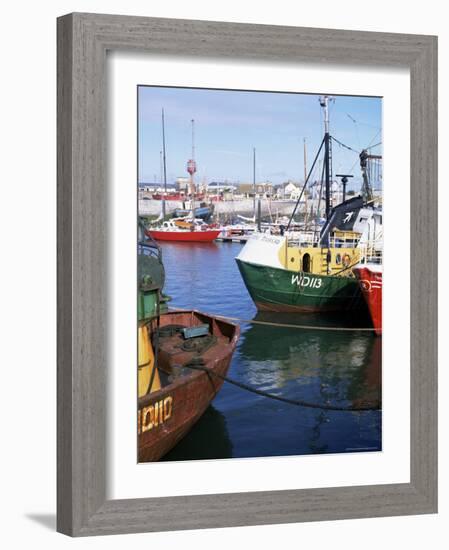 Kilmore Quay, Near Rosslare, County Wexford, Leinster, Eire (Republic of Ireland)-David Lomax-Framed Photographic Print