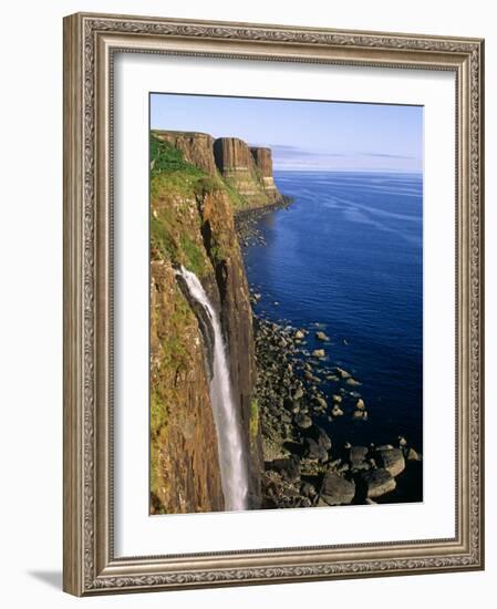 Kilt Rock, Isle of Skye, Scotland-Paul Harris-Framed Photographic Print