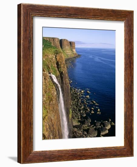 Kilt Rock, Isle of Skye, Scotland-Paul Harris-Framed Photographic Print