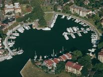Aerial View of Hilton Head Harbour Town, South Carolina, USA-Kim Hart-Photographic Print
