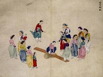 Worshipping an Ancestor-Kim Junkeun-Giclee Print