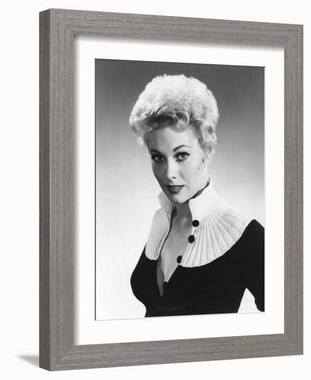 Kim Novak, 1955 (b/w photo)-null-Framed Photo