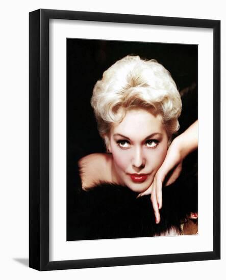 Kim Novak, 1956- 1957 (photo)-null-Framed Photo