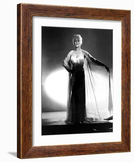 Kim Novak, 1956 (b/w photo)-null-Framed Photo