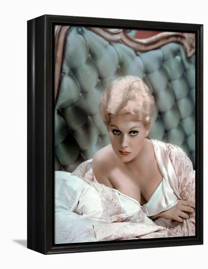 Kim Novak, 1956 (photo)-null-Framed Stretched Canvas