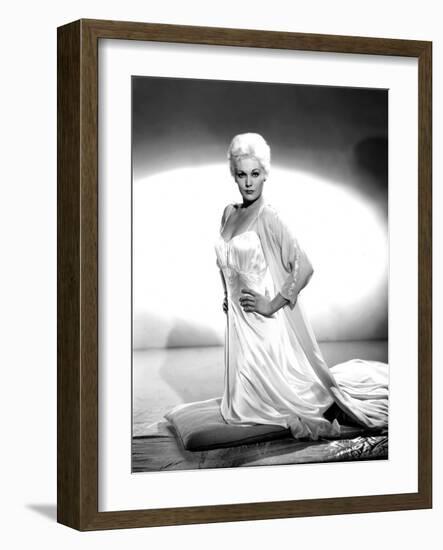 Kim Novak, 1957 (b/w photo)-null-Framed Photo