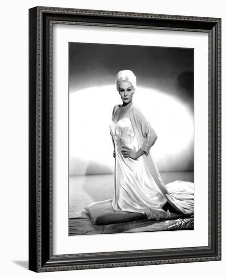 Kim Novak, 1957 (b/w photo)-null-Framed Photo