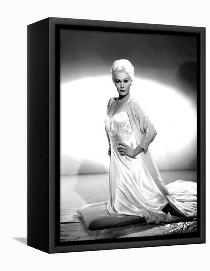 Kim Novak, 1957 (b/w photo)-null-Framed Stretched Canvas