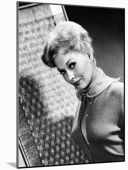 Kim Novak (b/w photo)-null-Mounted Photo