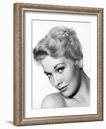 Kim Novak in the 50's (b/w photo)-null-Framed Photo