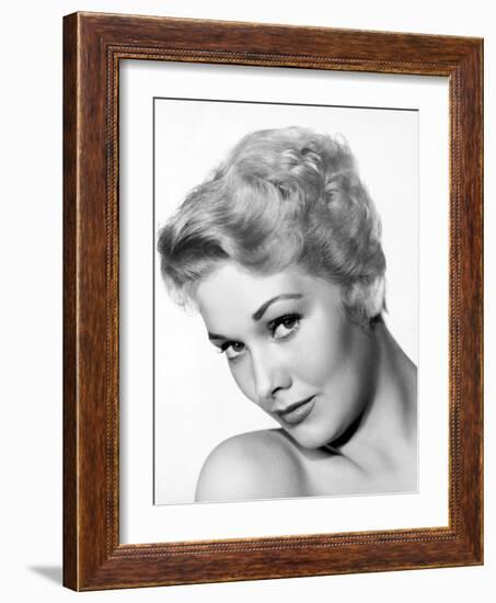 Kim Novak in the 50's (b/w photo)-null-Framed Photo